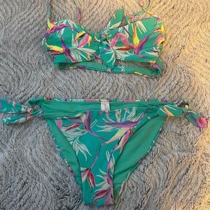 Mint green bikini
